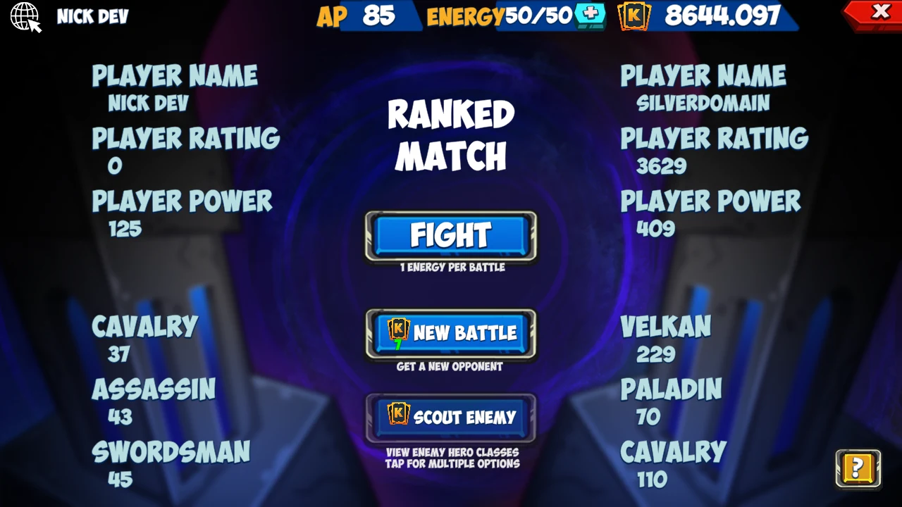 KK Heroes: PvP Squad Battle screenshot